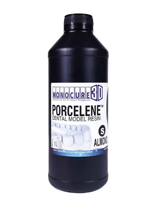 MONOCURE PORCELENE™ DENTAL RESIN (S) -1000 ML - ALMOND - 3Digital | Droni e Stampanti 3D