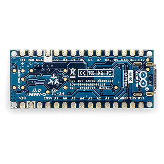Arduino Nano Matter – Board IoT con Matter® e Bluetooth