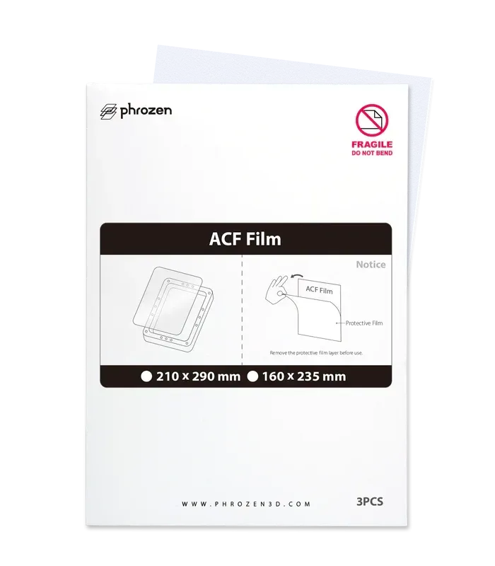 Phrozen ACF Film – Mini (3pcs) - 3Digital | Droni e Stampanti 3D