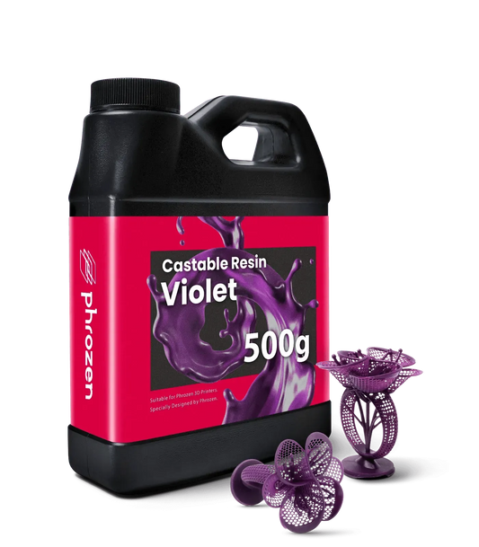 Phrozen Resin Castable – Jewelry Violet (0.5KG) - 3Digital | Droni e Stampanti 3D