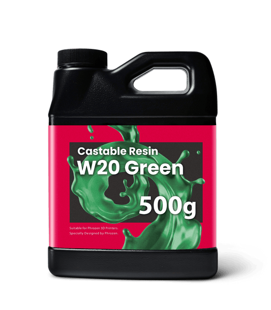 Phrozen Resin Castable W20 – Green (0.5KG) - 3Digital | Droni e Stampanti 3D