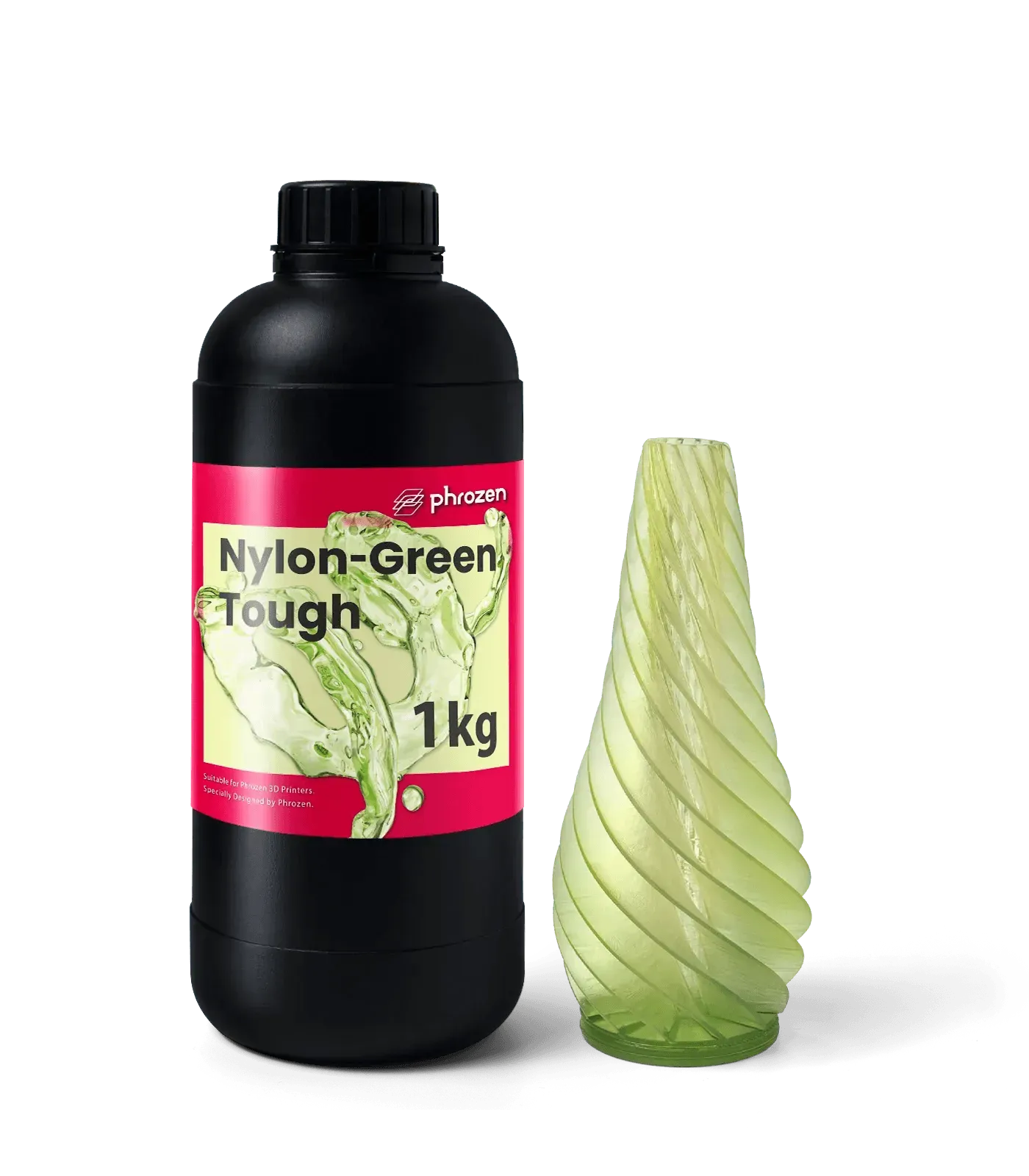 Phrozen Resin Nylon-Green Tough (1KG) - 3Digital | Droni e Stampanti 3D