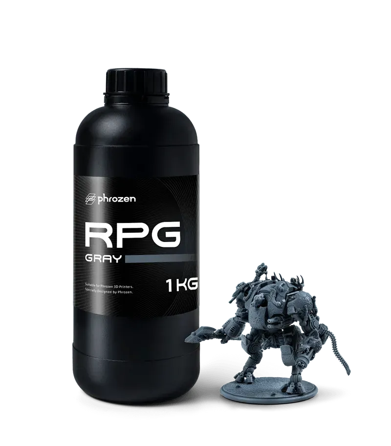 Phrozen Resin RPG – Gray (1KG) - 3Digital | Droni e Stampanti 3D