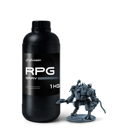 Phrozen Resin RPG – Gray (1KG) - 3Digital | Droni e Stampanti 3D