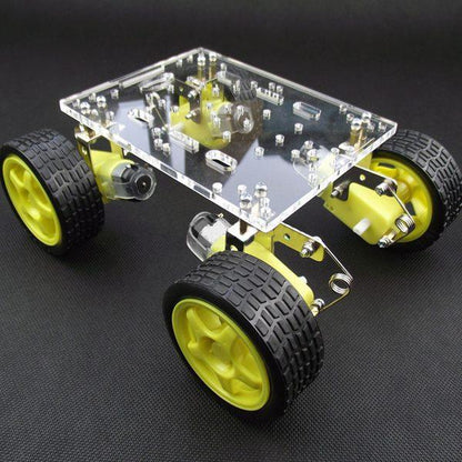 Piattaforma robotica 4WD con sospensioni - 3Digital | Droni e Stampanti 3D