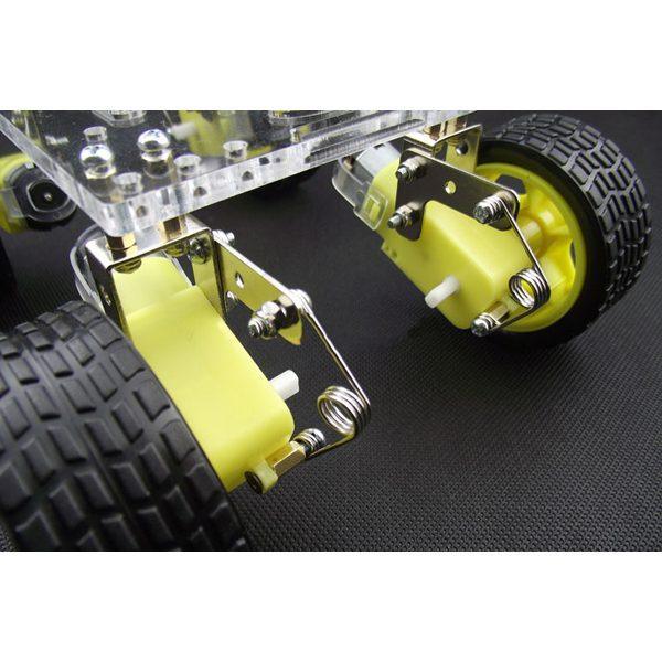 Piattaforma robotica 4WD con sospensioni - 3Digital | Droni e Stampanti 3D