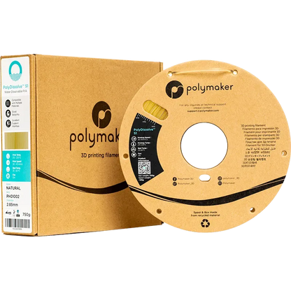 POLYMAKER POLYDISSOLVE S1 PVA - 750g - 3Digital | Droni e Stampanti 3D