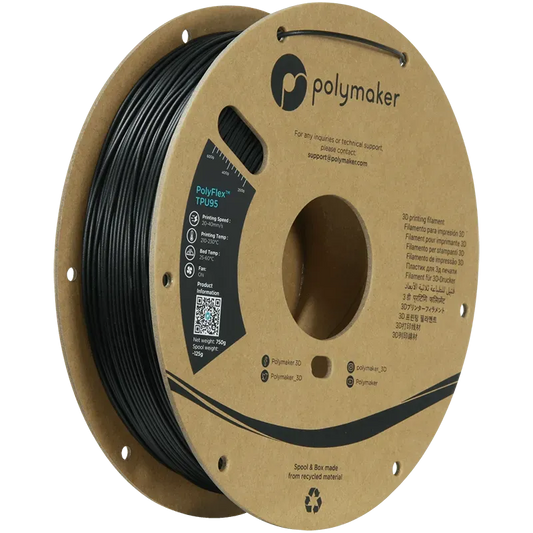 POLYMAKER POLYFLEX TPU-95A - 1.75mm/750g - 3Digital | Droni e Stampanti 3D