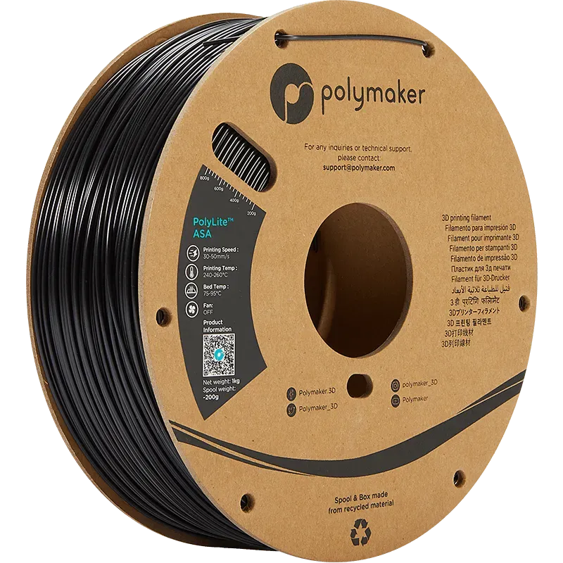 POLYMAKER POLYLITE ASA 1.75mm - 3Digital | Droni e Stampanti 3D