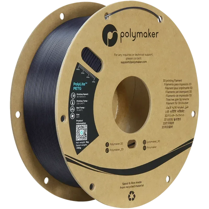 POLYMAKER POLYLITE PETG 1.75mm/1KG - 3Digital | Droni e Stampanti 3D