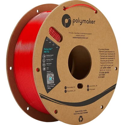 POLYMAKER POLYLITE PETG 1.75mm/1KG - 3Digital | Droni e Stampanti 3D