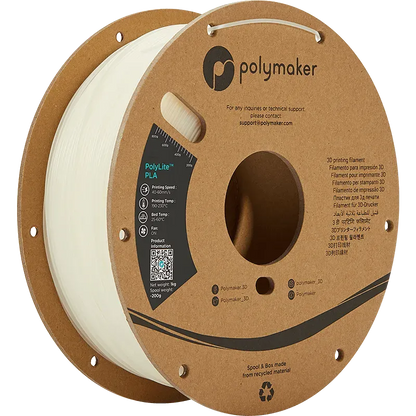 POLYMAKER POLYLITE PLA 1.75mm/1KG - 3Digital | Droni e Stampanti 3D