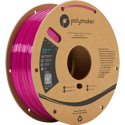 POLYMAKER POLYLITE PLA 1.75mm/1KG - 3Digital | Droni e Stampanti 3D