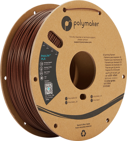 POLYMAKER POLYLITE PLA 1.75mm/1KG - 3Digital | Droni e Stampanti 3D