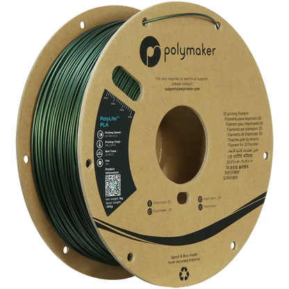 POLYMAKER POLYLITE PLA 1.75mm/1KG - 3Digital | Droni e Stampanti 3D