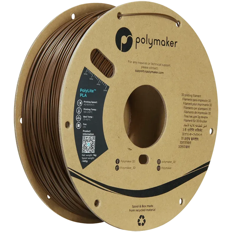 POLYMAKER POLYLITE PLA 1.75mm/1KG - 3Digital | Droni e Stampanti 3D