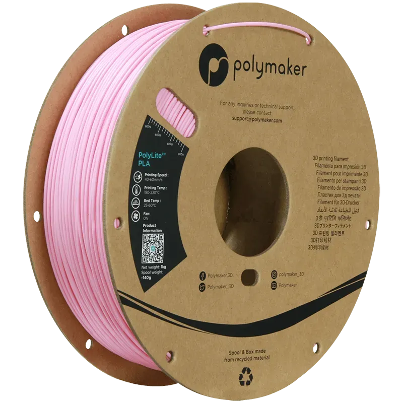 POLYMAKER POLYLITE PLA 1.75mm/1KG - 3Digital | Droni e Stampanti 3D