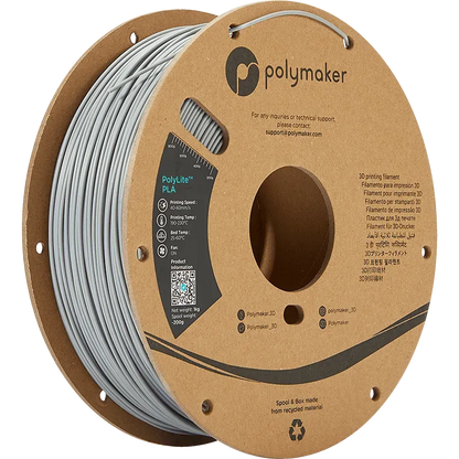 POLYMAKER POLYLITE PLA 1.75mm/1KG - 3Digital | Droni e Stampanti 3D