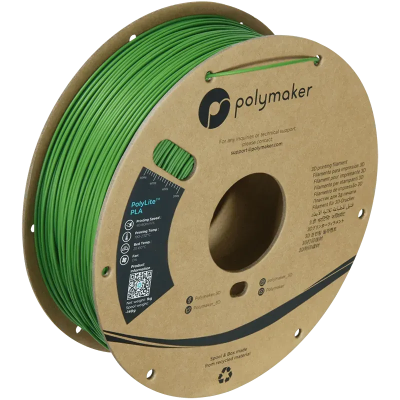 POLYMAKER POLYLITE PLA 1.75mm/1KG - 3Digital | Droni e Stampanti 3D