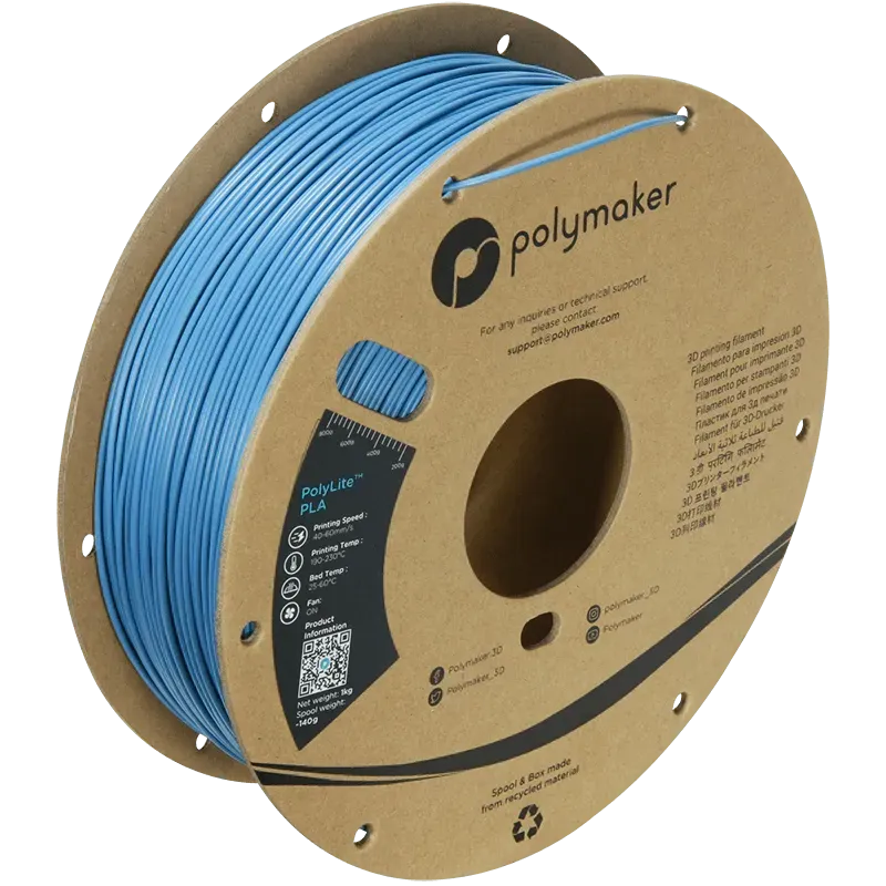 POLYMAKER POLYLITE PLA 1.75mm/1KG - 3Digital | Droni e Stampanti 3D