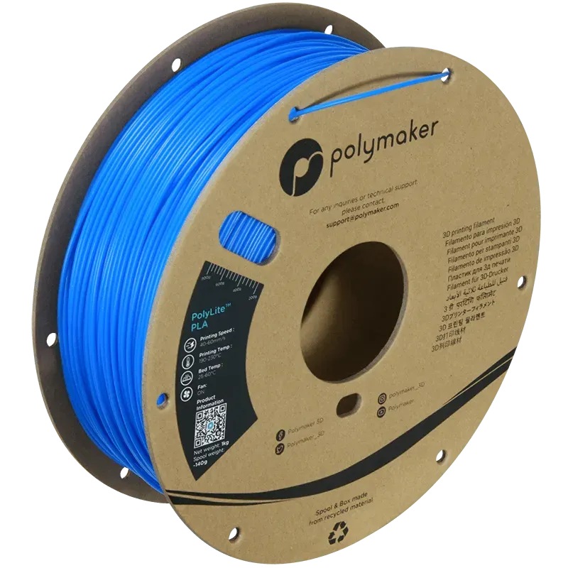 POLYMAKER POLYLITE PLA 1.75mm/1KG - 3Digital | Droni e Stampanti 3D