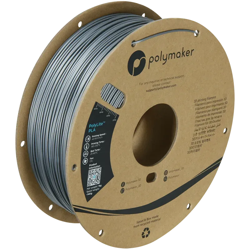 POLYMAKER POLYLITE PLA 1.75mm/1KG - 3Digital | Droni e Stampanti 3D