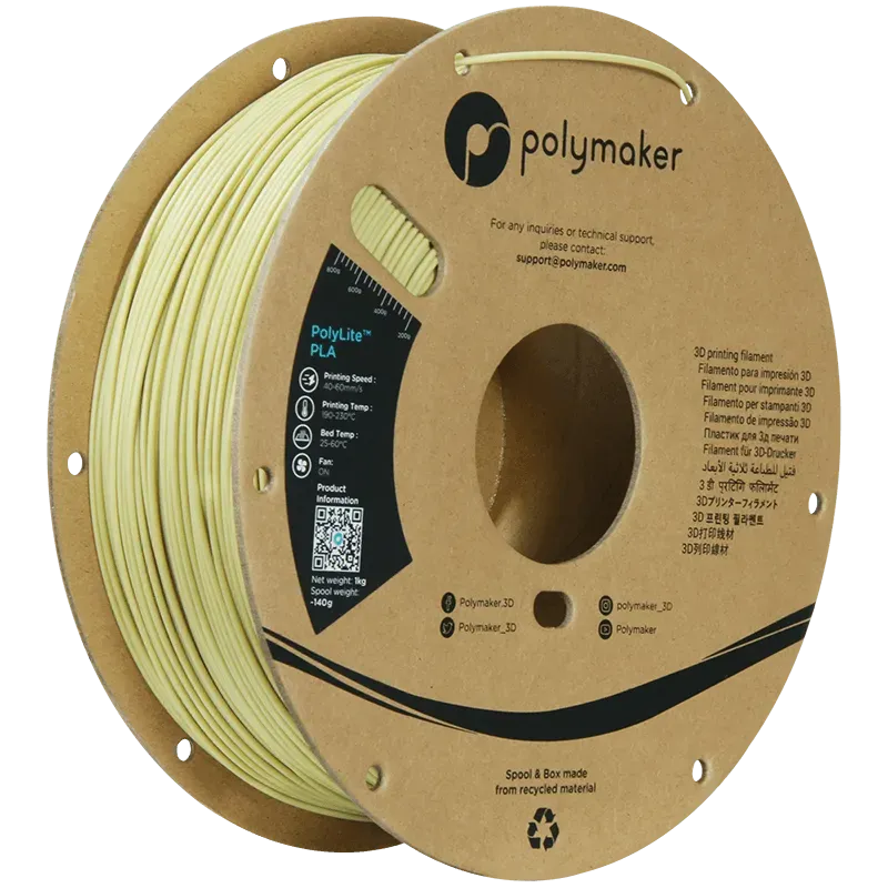 POLYMAKER POLYLITE PLA 1.75mm/1KG - 3Digital | Droni e Stampanti 3D