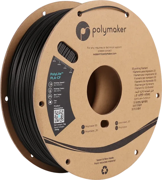 POLYMAKER POLYLITE PLA-CF - 3Digital | Droni e Stampanti 3D