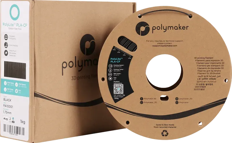 POLYMAKER POLYLITE PLA-CF - 3Digital | Droni e Stampanti 3D