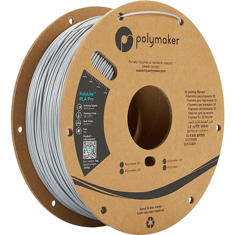 POLYMAKER POLYLITE PLA PRO - 1.75mm - 3Digital | Droni e Stampanti 3D