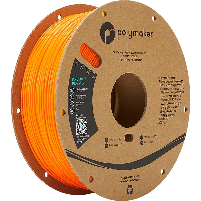 POLYMAKER POLYLITE PLA PRO - 1.75mm - 3Digital | Droni e Stampanti 3D