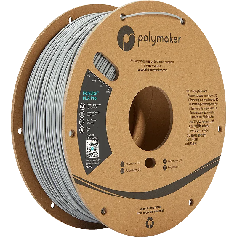 POLYMAKER POLYLITE PLA PRO - 1.75mm - 3Digital | Droni e Stampanti 3D