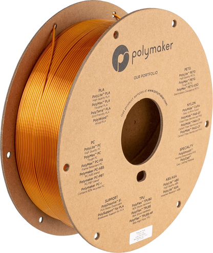 POLYMAKER POLYLITE SILK PLA DUAL COLOR 1.75mm/1KG - 3Digital | Droni e Stampanti 3D