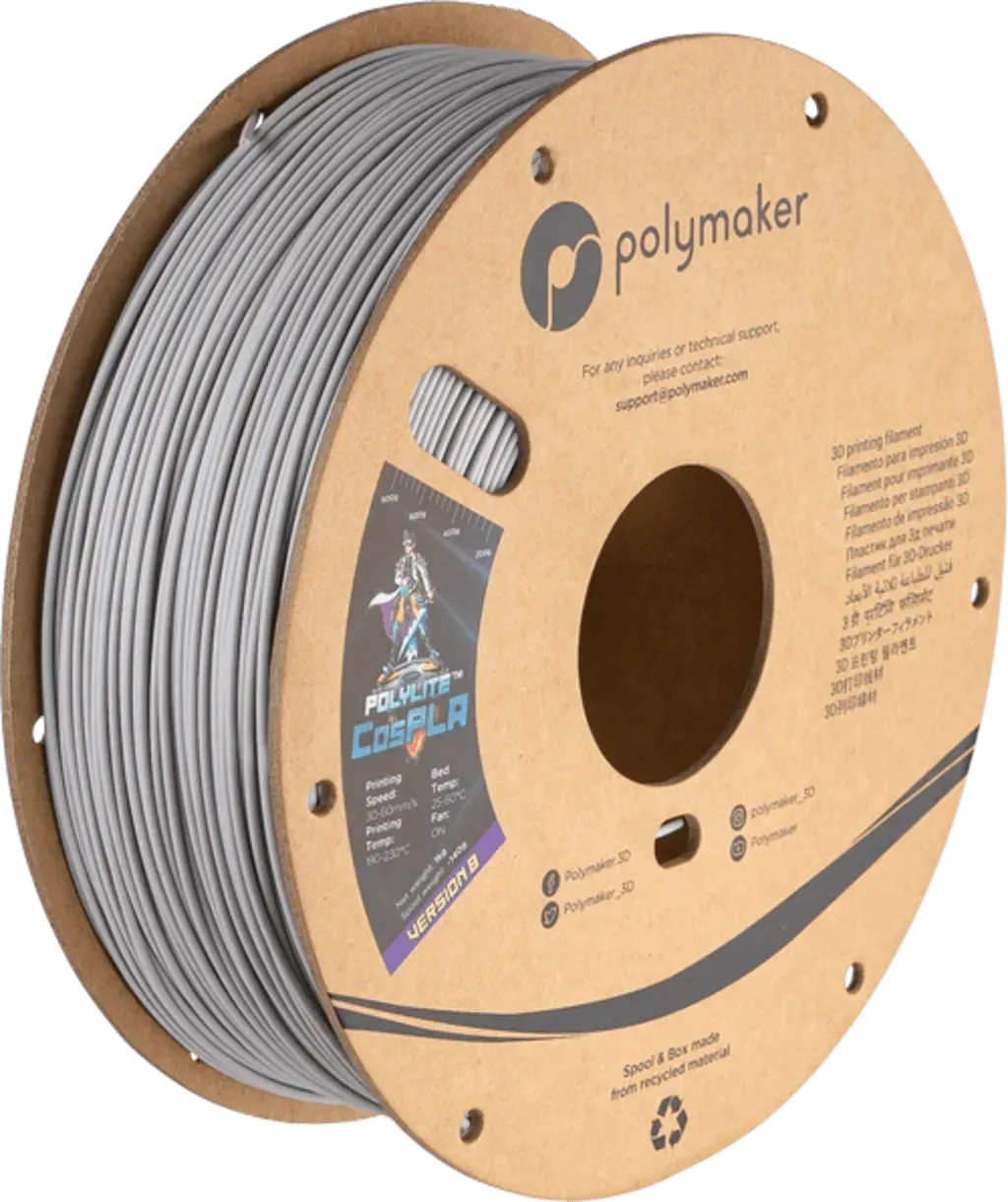 POLYMAKER POLYLITE™ COSPLA VERSION B 1.75MM/1KG - 3Digital | Droni e Stampanti 3D