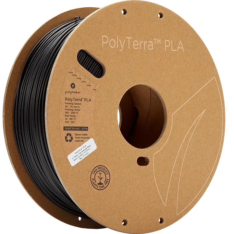 POLYMAKER POLYTERRA PLA 1.75mm/1KG - 3Digital | Droni e Stampanti 3D