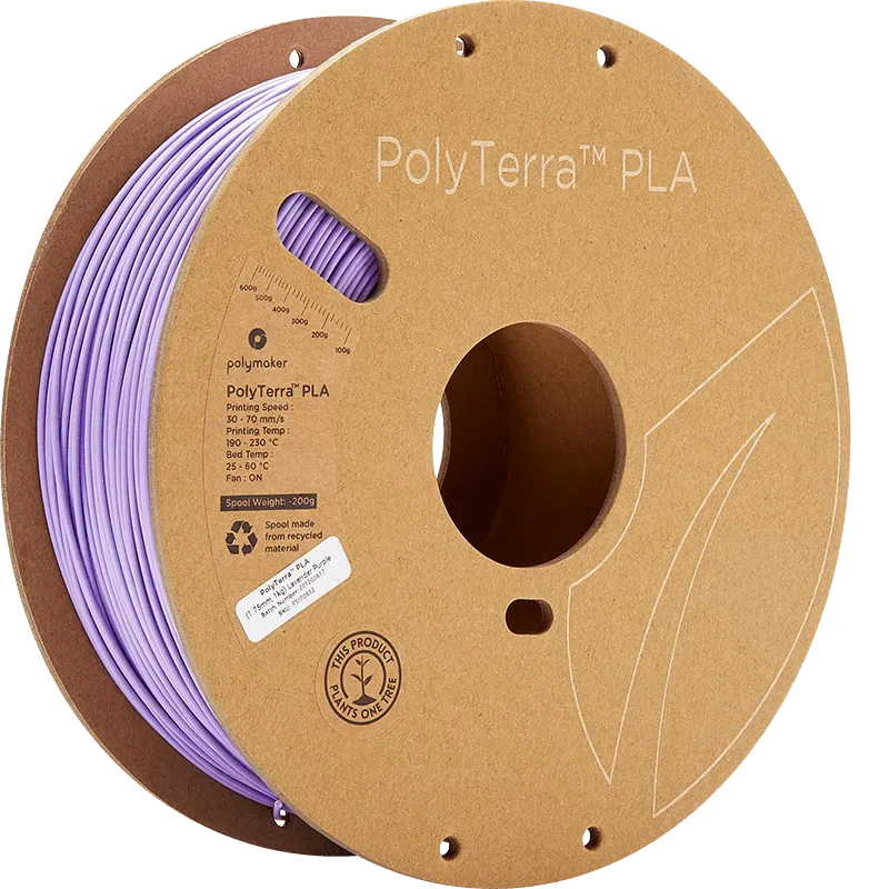 POLYMAKER POLYTERRA PLA 1.75mm/1KG - 3Digital | Droni e Stampanti 3D