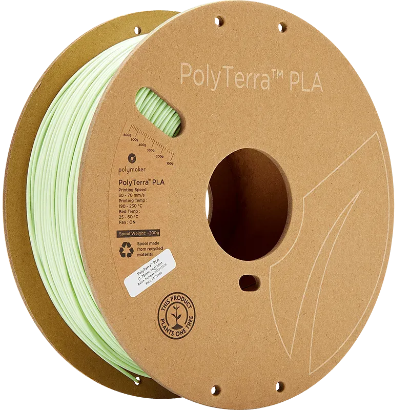 POLYMAKER POLYTERRA PLA 1.75mm/1KG - 3Digital | Droni e Stampanti 3D