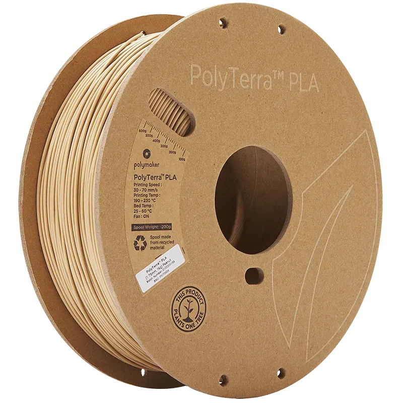 POLYMAKER POLYTERRA PLA 1.75mm/1KG - 3Digital | Droni e Stampanti 3D