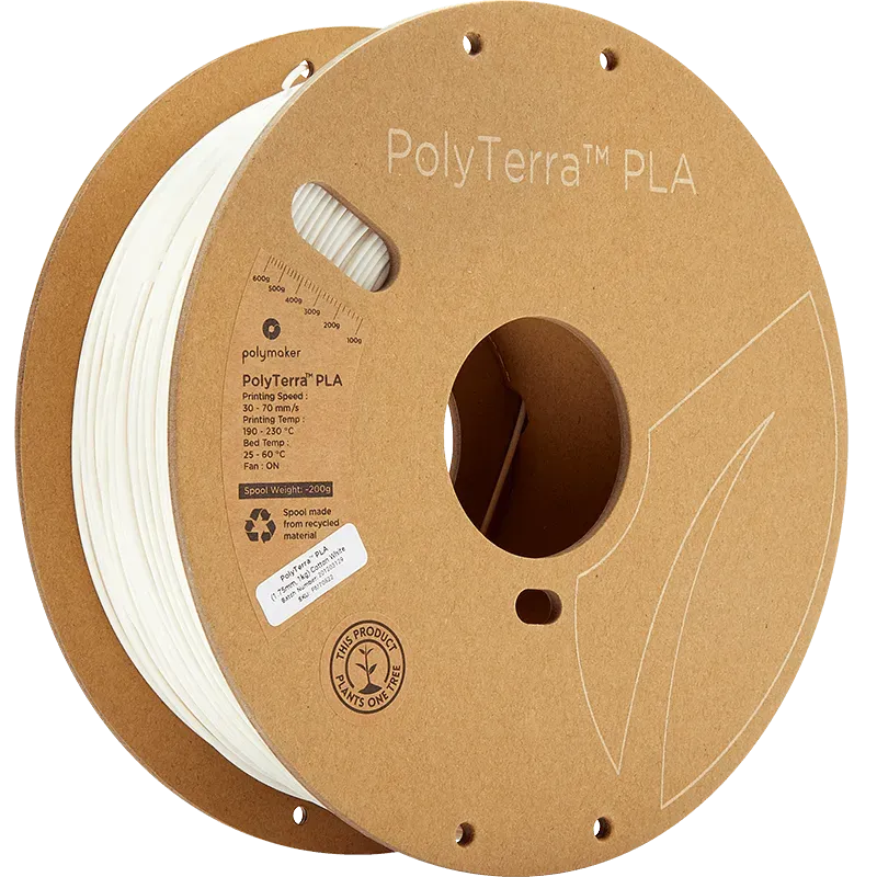 POLYMAKER POLYTERRA PLA 1.75mm/1KG - 3Digital | Droni e Stampanti 3D