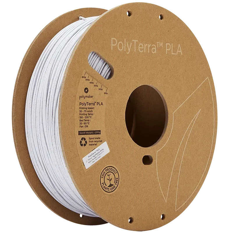 POLYMAKER POLYTERRA PLA 1.75mm/1KG - 3Digital | Droni e Stampanti 3D