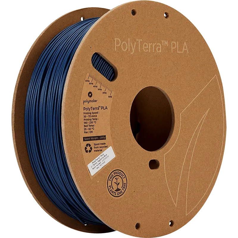 POLYMAKER POLYTERRA PLA 1.75mm/1KG - 3Digital | Droni e Stampanti 3D