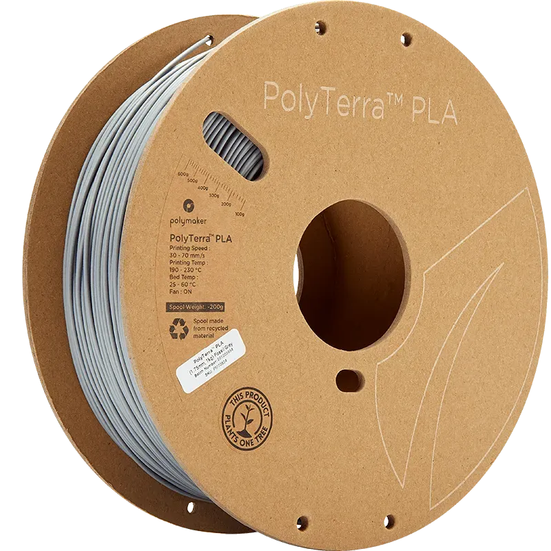 POLYMAKER POLYTERRA PLA 1.75mm/1KG - 3Digital | Droni e Stampanti 3D