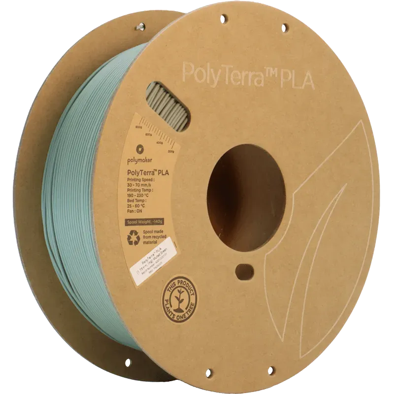 POLYMAKER POLYTERRA PLA 1.75mm/1KG - 3Digital | Droni e Stampanti 3D