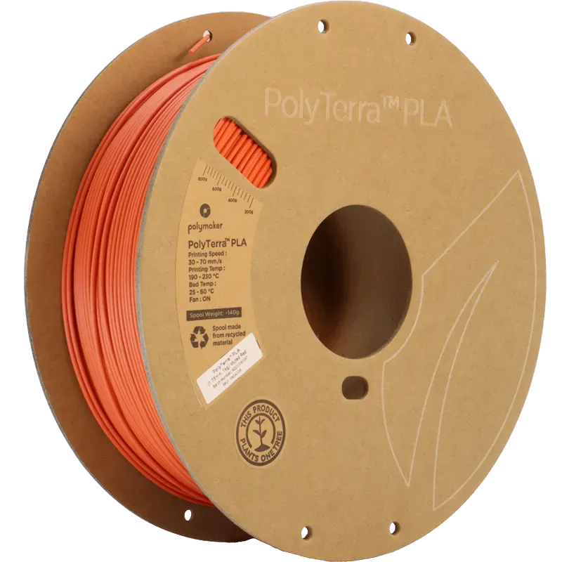 POLYMAKER POLYTERRA PLA 1.75mm/1KG - 3Digital | Droni e Stampanti 3D