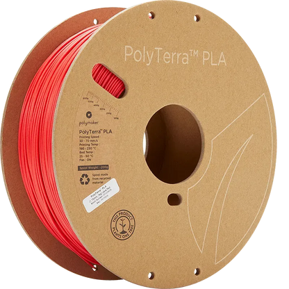 POLYMAKER POLYTERRA PLA 1.75mm/1KG - 3Digital | Droni e Stampanti 3D