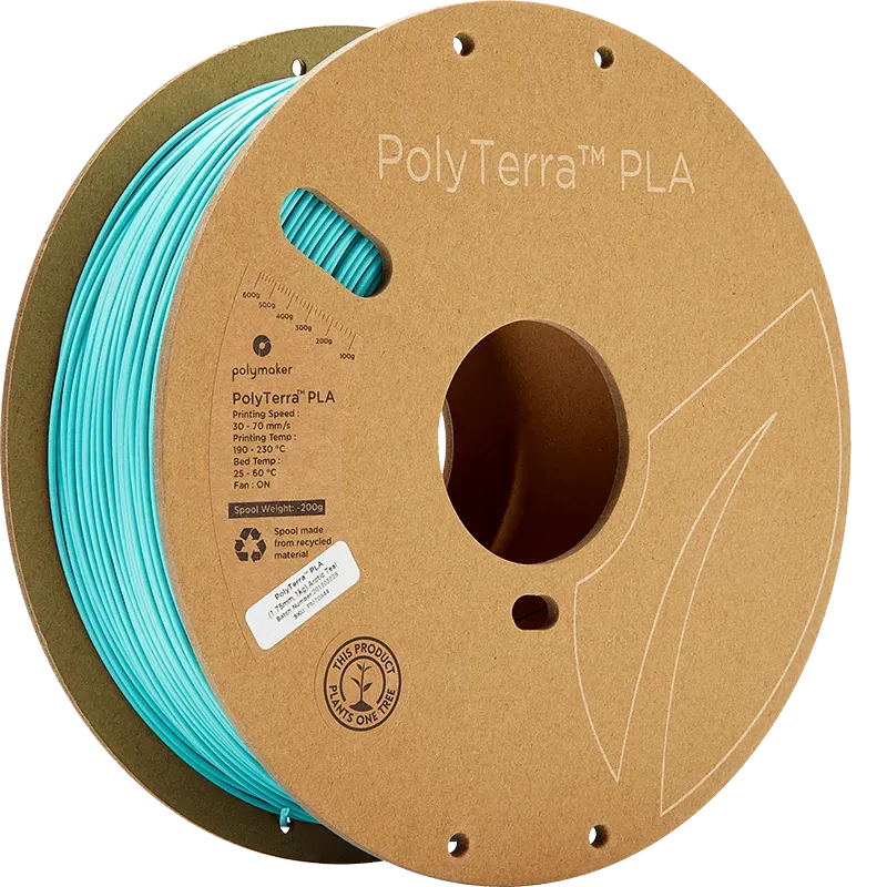 POLYMAKER POLYTERRA PLA 1.75mm/1KG - 3Digital | Droni e Stampanti 3D