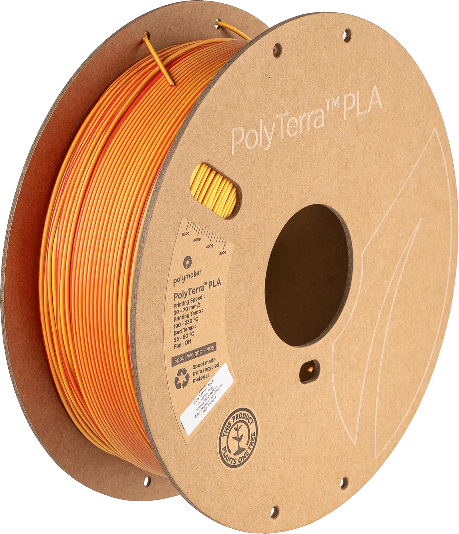 POLYMAKER POLYTERRA PLA DUAL COLOR - 3Digital | Droni e Stampanti 3D