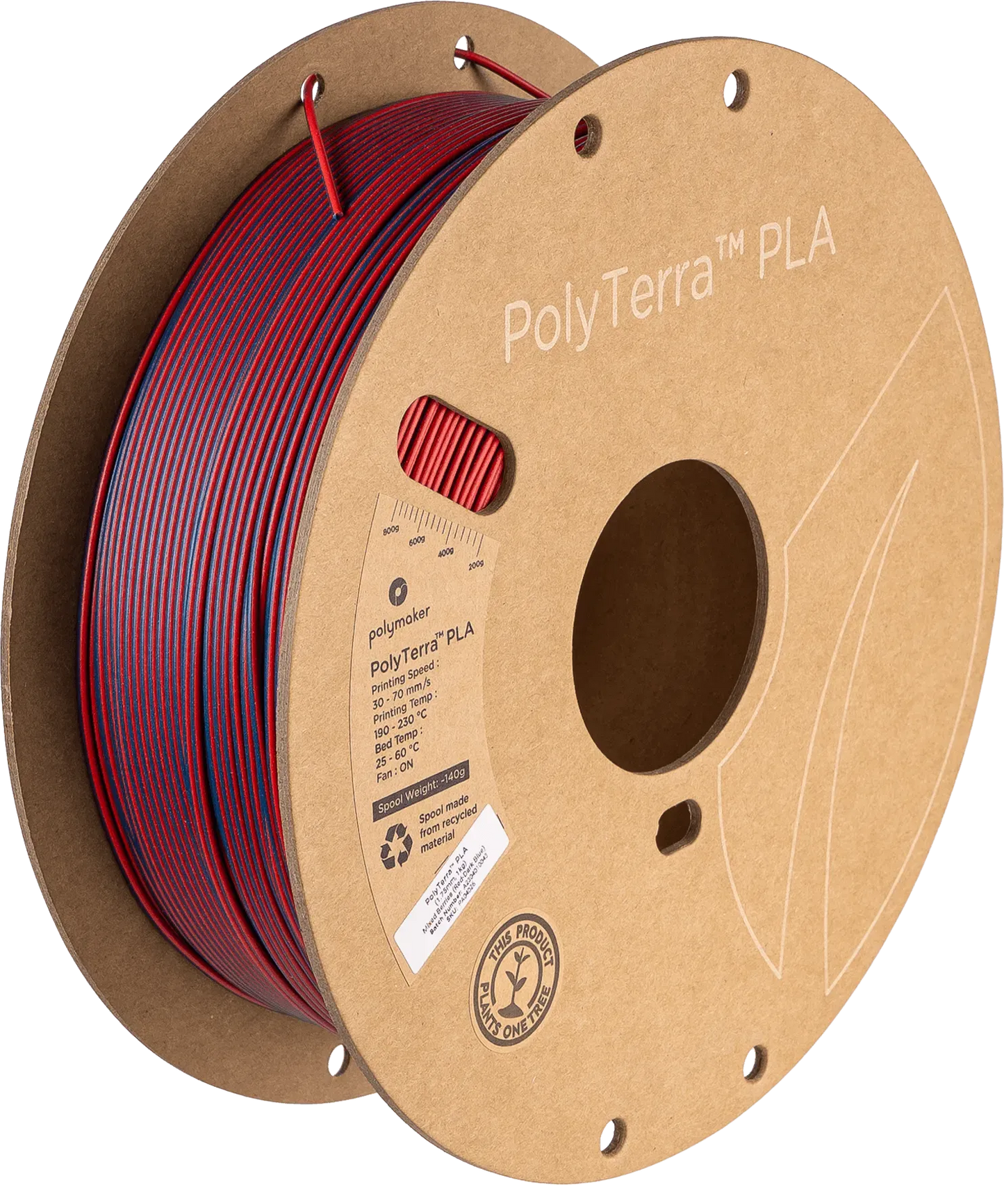 POLYMAKER POLYTERRA PLA DUAL COLOR - 3Digital | Droni e Stampanti 3D