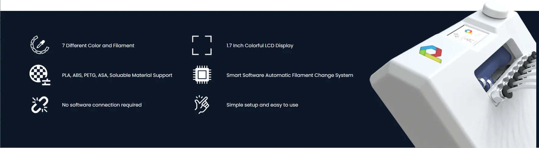 CO PRINT MULTI-FILAMENT 3D PRINTING MODULE - 3Digital | Droni e Stampanti 3D