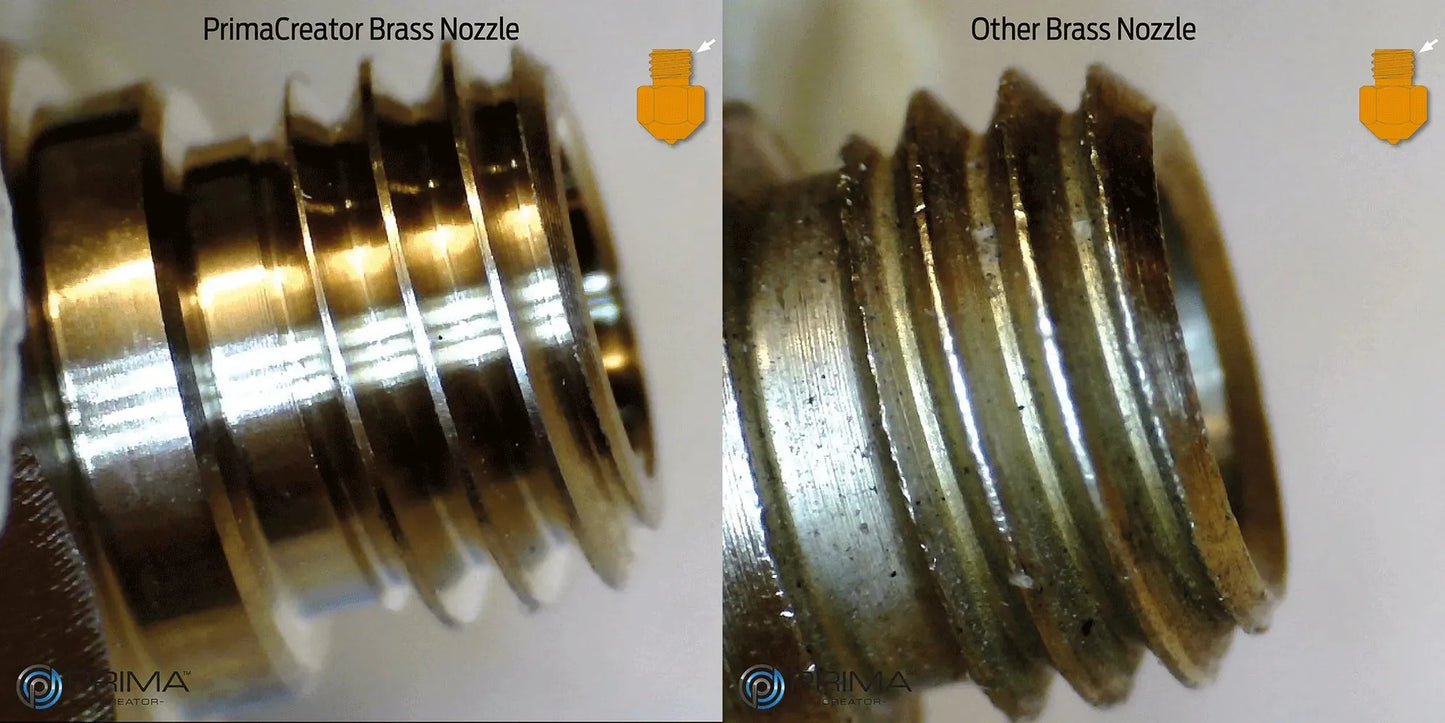 PrimaCreator MK8 Brass Nozzle - 1 pcs - 3Digital | Droni e Stampanti 3D